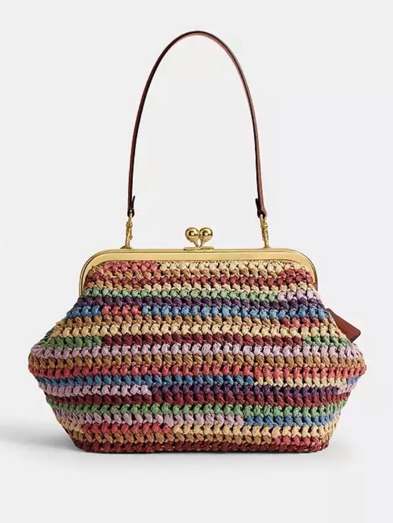 Coach Handbags - Coach Frame 27 Kisslock Bag